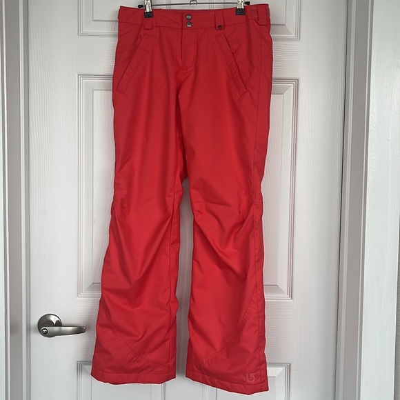BURTON DRYRIDE YOUTH GIRLS XL WATERPROOF INSUALTED PINK SKI PANTS - Picture 10 of 14